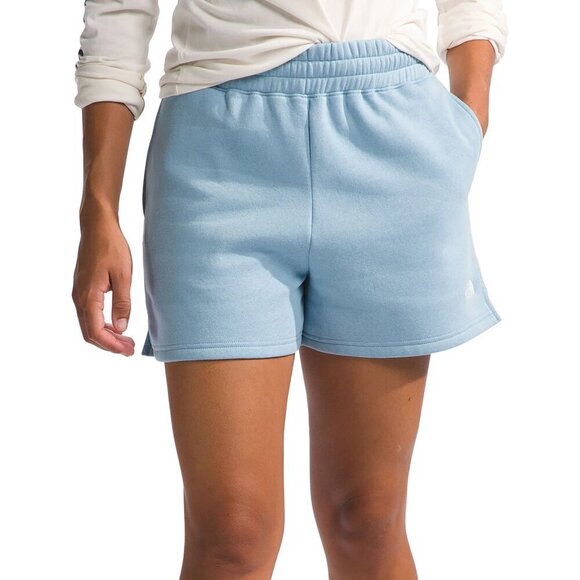 NWT The North Face Evolution Blue Fleece Lounge Shorts - Picture 1 of 6